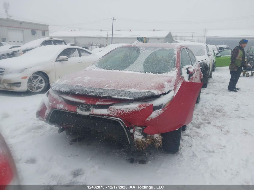 2020 Toyota Corolla Le VIN: 5YFBPRBE9LP007198 Lot: 12482875