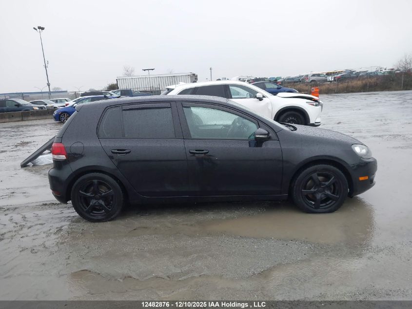 2012 Volkswagen Golf VIN: WVWDA7AJ4CW006125 Lot: 12482876