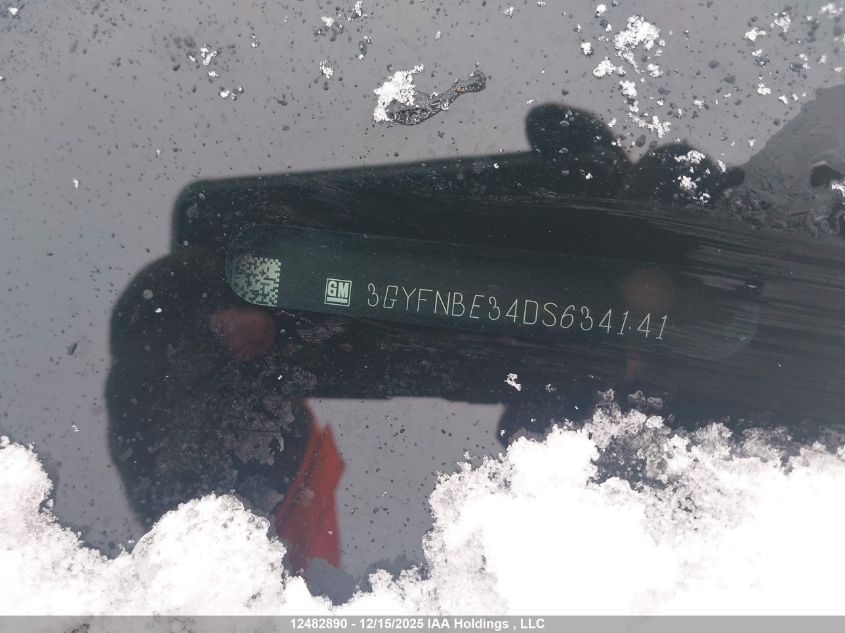 2013 Cadillac Srx VIN: 3GYFNBE34DS634141 Lot: 12482890