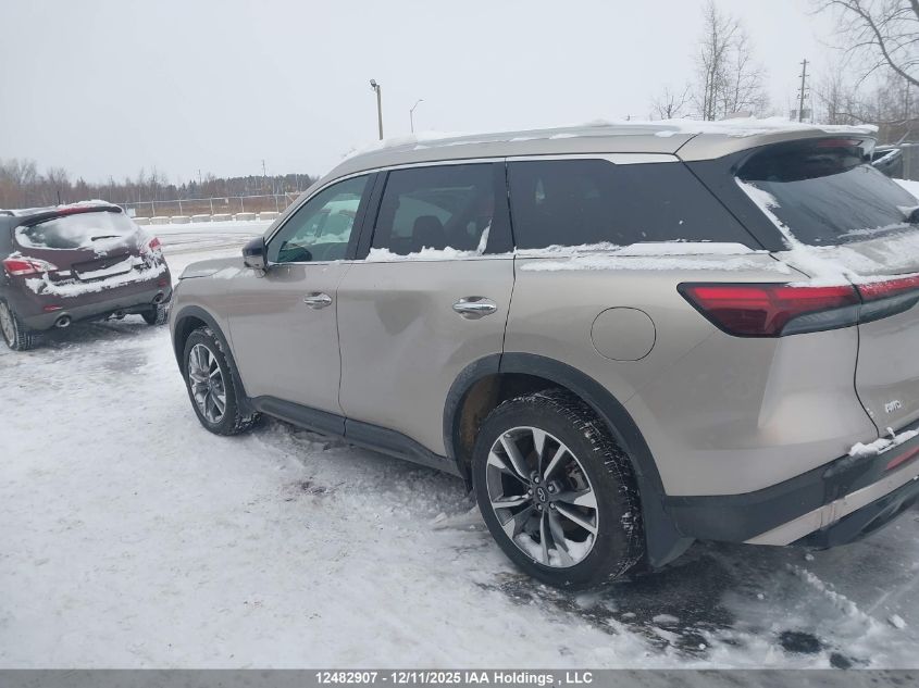 2025 Infiniti Qx60 Luxe VIN: 5N1AL1FS2SC336725 Lot: 12482907