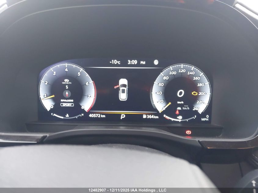 2025 Infiniti Qx60 Luxe VIN: 5N1AL1FS2SC336725 Lot: 12482907