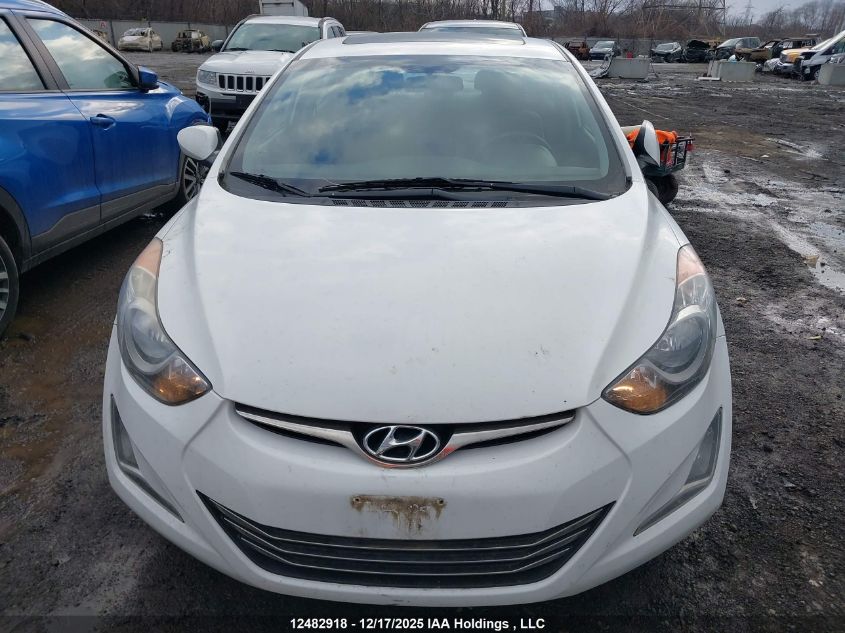 2013 Hyundai Elantra Gls/Limited VIN: 5NPDH4AE0DH155345 Lot: 12482918