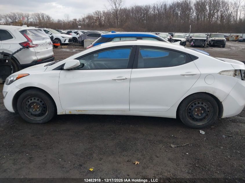 2013 Hyundai Elantra Gls/Limited VIN: 5NPDH4AE0DH155345 Lot: 12482918