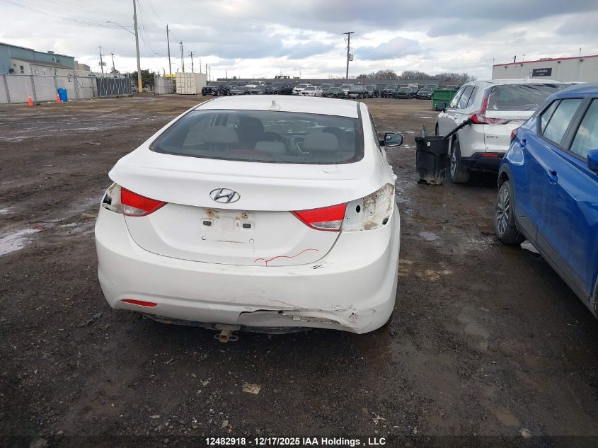 2013 Hyundai Elantra Gls/Limited VIN: 5NPDH4AE0DH155345 Lot: 12482918