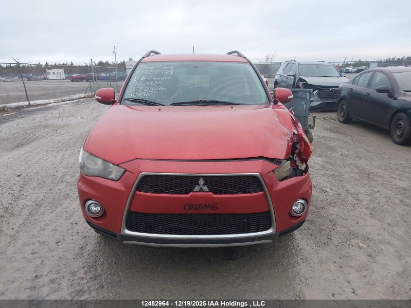 2012 Mitsubishi Outlander Ls VIN: JA4JT3AXXCU608222 Lot: 12482964