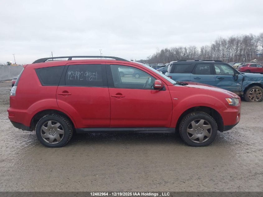 2012 Mitsubishi Outlander Ls VIN: JA4JT3AXXCU608222 Lot: 12482964