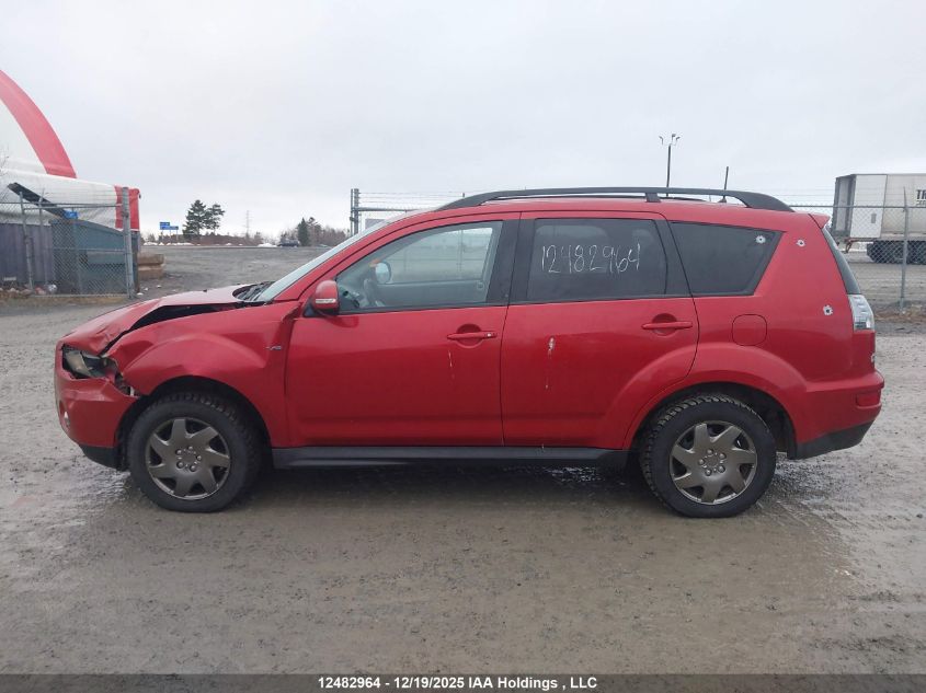 2012 Mitsubishi Outlander Ls VIN: JA4JT3AXXCU608222 Lot: 12482964