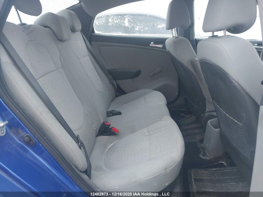 2013 Hyundai Accent L VIN: KMHCT4AE3DU500119 Lot: 12482973