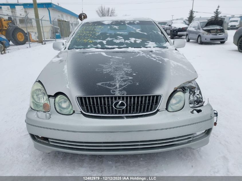 2002 Lexus Gs 430 V8 VIN: JT8BL69S720008377 Lot: 12482979