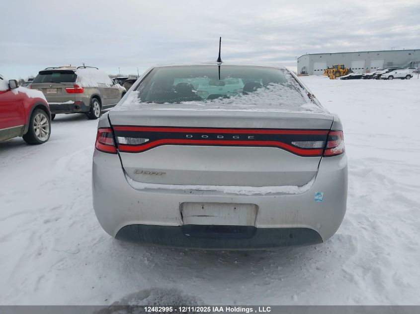 2013 Dodge Dart Se/Aero VIN: 1C3CDFAA3DD301005 Lot: 12482995