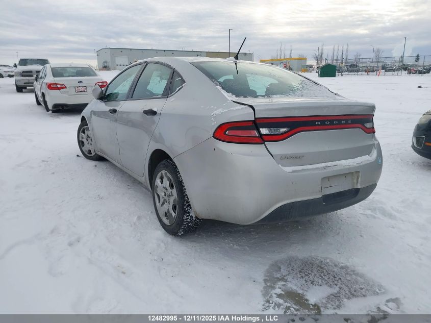 2013 Dodge Dart Se/Aero VIN: 1C3CDFAA3DD301005 Lot: 12482995