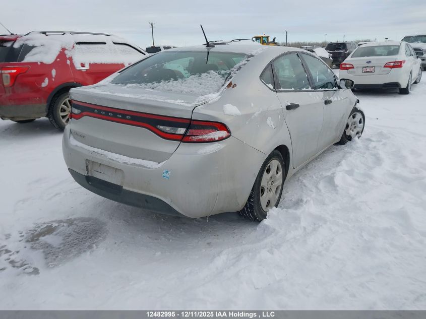 2013 Dodge Dart Se/Aero VIN: 1C3CDFAA3DD301005 Lot: 12482995