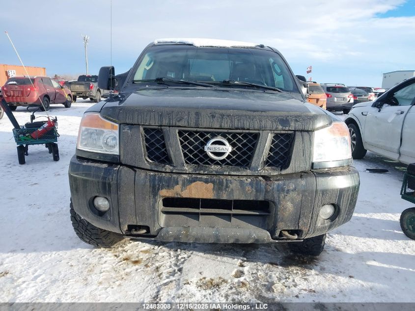 2010 Nissan Titan Pro-4X VIN: 1N6AA0EC0AN304693 Lot: 12483008