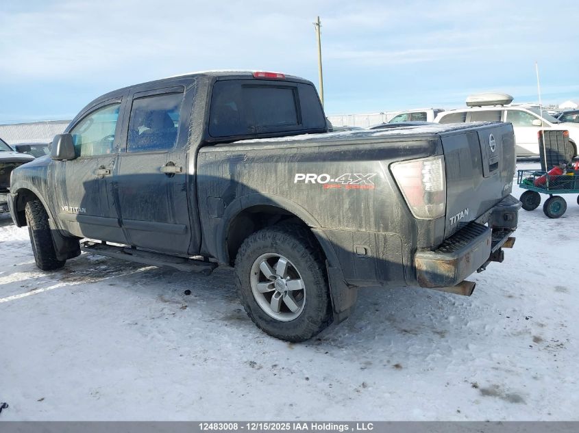 2010 Nissan Titan Pro-4X VIN: 1N6AA0EC0AN304693 Lot: 12483008