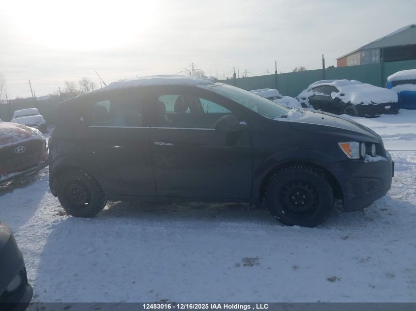 2013 Chevrolet Sonic VIN: 1G1JC6EH6D4241582 Lot: 12483016