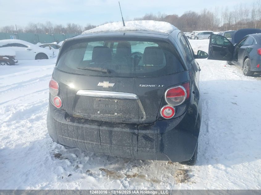 2013 Chevrolet Sonic VIN: 1G1JC6EH6D4241582 Lot: 12483016