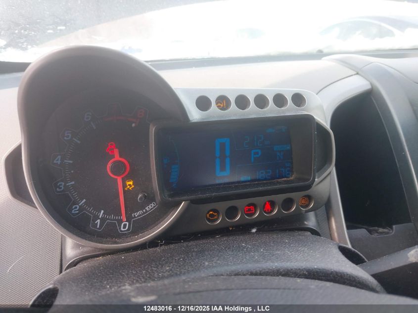 2013 Chevrolet Sonic VIN: 1G1JC6EH6D4241582 Lot: 12483016