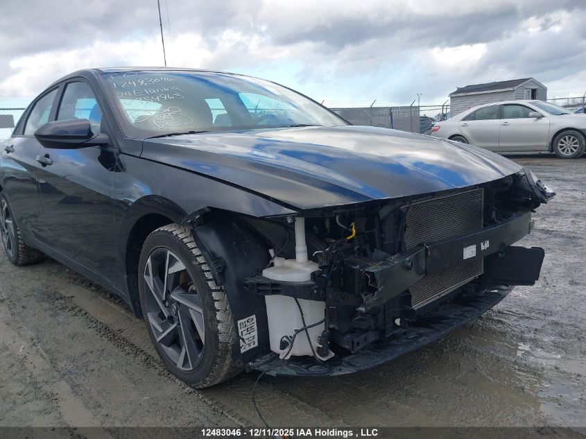 2024 Hyundai Elantra Preferred W/Tech Package VIN: KMHLM4DG1RU754963 Lot: 12483046