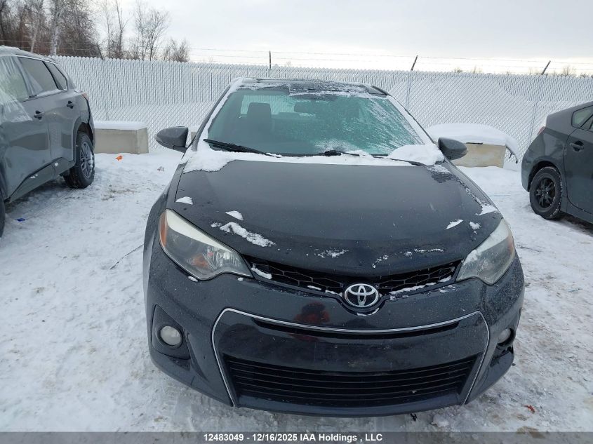 2014 Toyota Corolla S VIN: 2T1BURHE4EC174166 Lot: 12483049