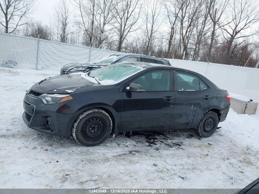 2014 Toyota Corolla S VIN: 2T1BURHE4EC174166 Lot: 12483049