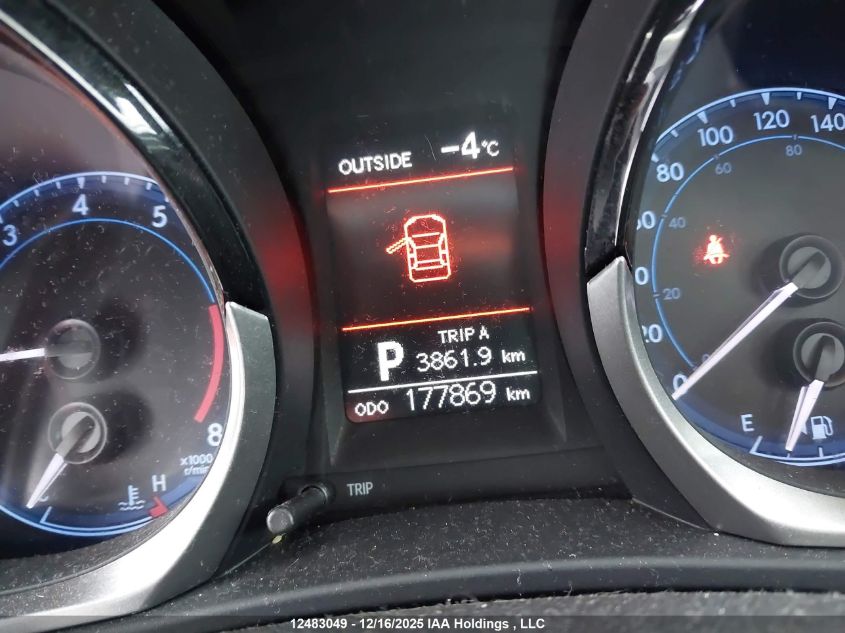 2014 Toyota Corolla S VIN: 2T1BURHE4EC174166 Lot: 12483049