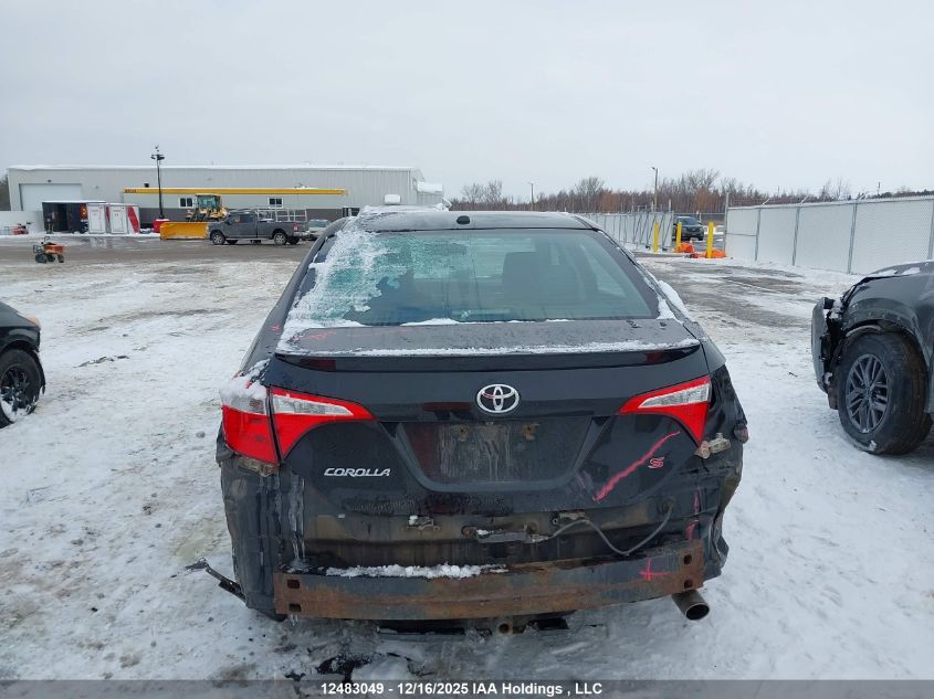 2014 Toyota Corolla S VIN: 2T1BURHE4EC174166 Lot: 12483049