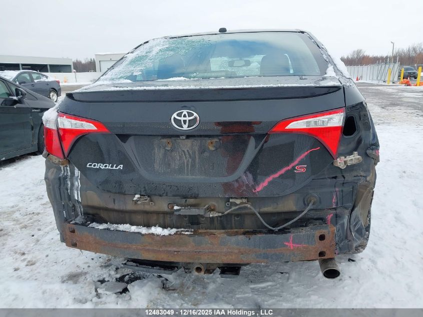2014 Toyota Corolla S VIN: 2T1BURHE4EC174166 Lot: 12483049