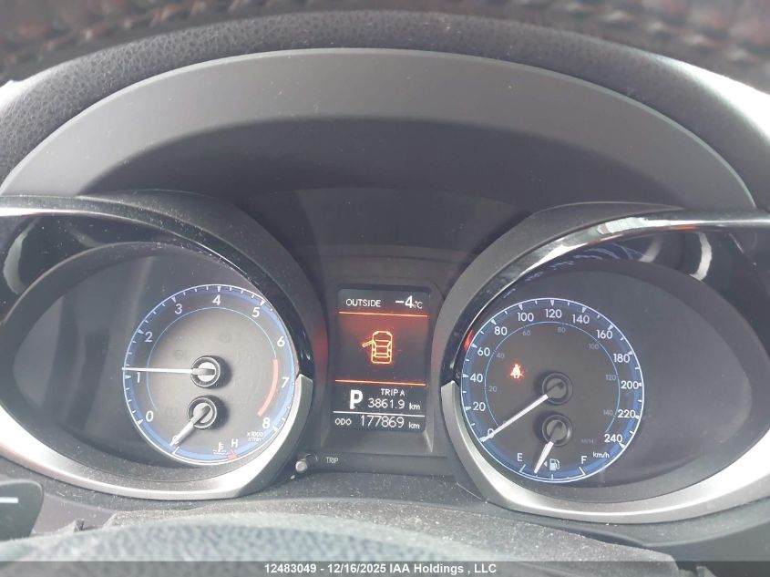 2014 Toyota Corolla S VIN: 2T1BURHE4EC174166 Lot: 12483049