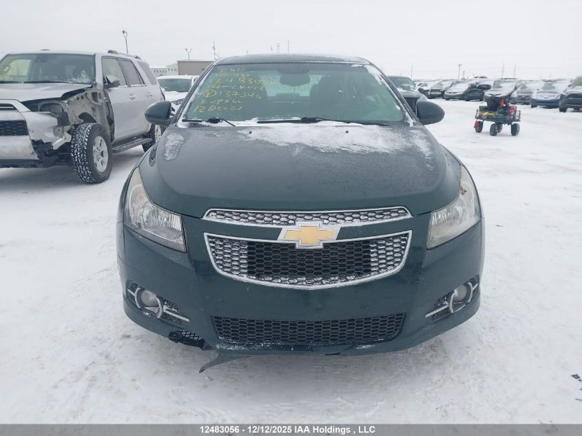 2014 Chevrolet Cruze Lt VIN: 1G1PE5SB2E7137346 Lot: 12483056