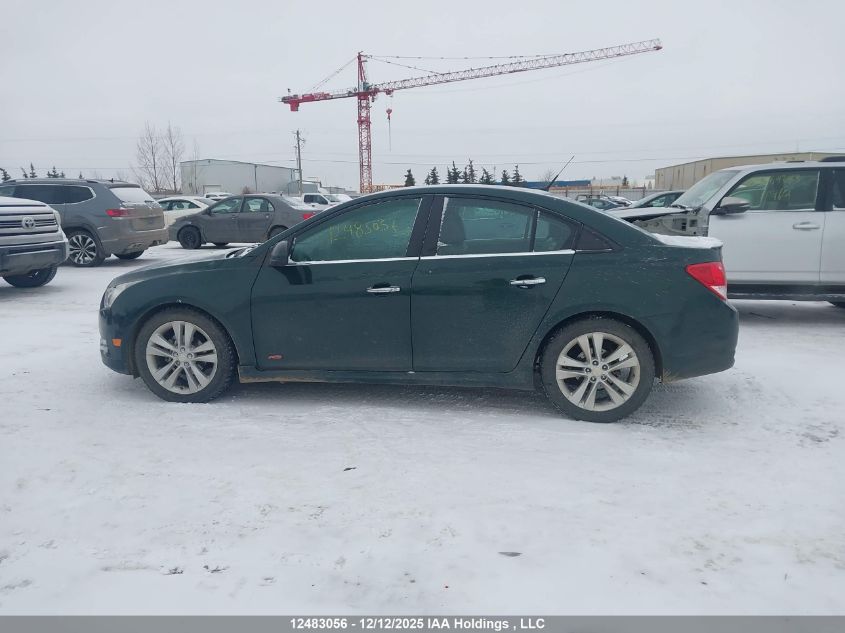 2014 Chevrolet Cruze Lt VIN: 1G1PE5SB2E7137346 Lot: 12483056