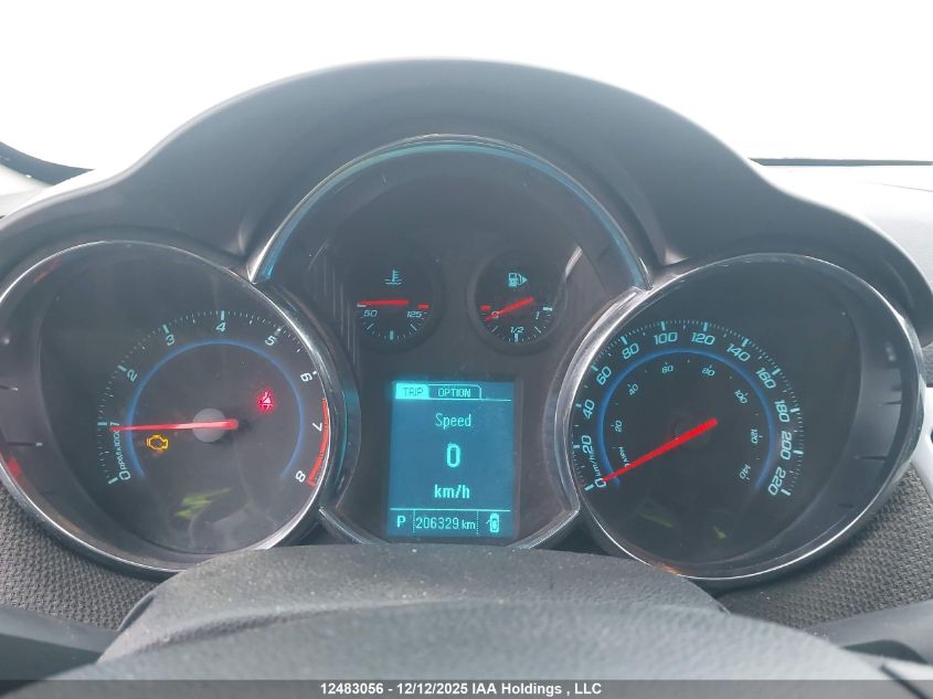 2014 Chevrolet Cruze Lt VIN: 1G1PE5SB2E7137346 Lot: 12483056