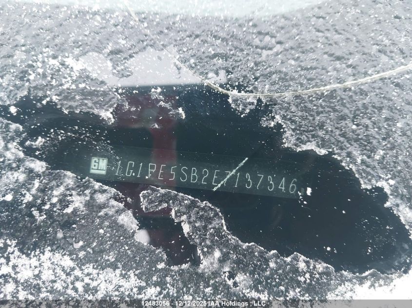 2014 Chevrolet Cruze Lt VIN: 1G1PE5SB2E7137346 Lot: 12483056