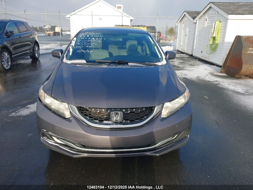 2014 Honda Civic Lx VIN: 2HGFB2E49EH029593 Lot: 12483104