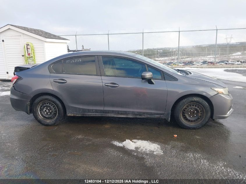 2014 Honda Civic Lx VIN: 2HGFB2E49EH029593 Lot: 12483104