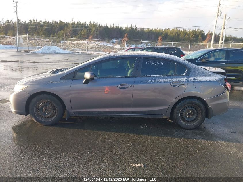 2014 Honda Civic Lx VIN: 2HGFB2E49EH029593 Lot: 12483104