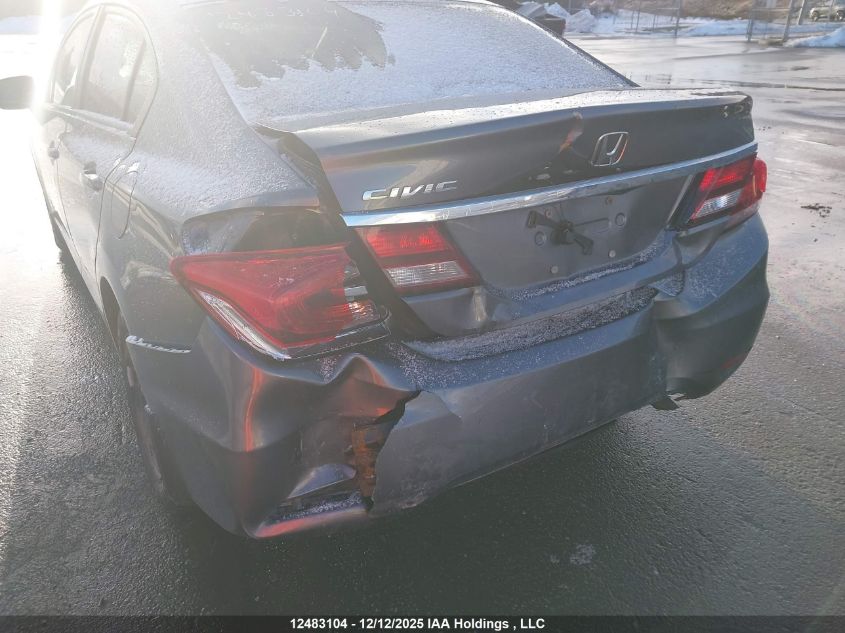 2014 Honda Civic Lx VIN: 2HGFB2E49EH029593 Lot: 12483104