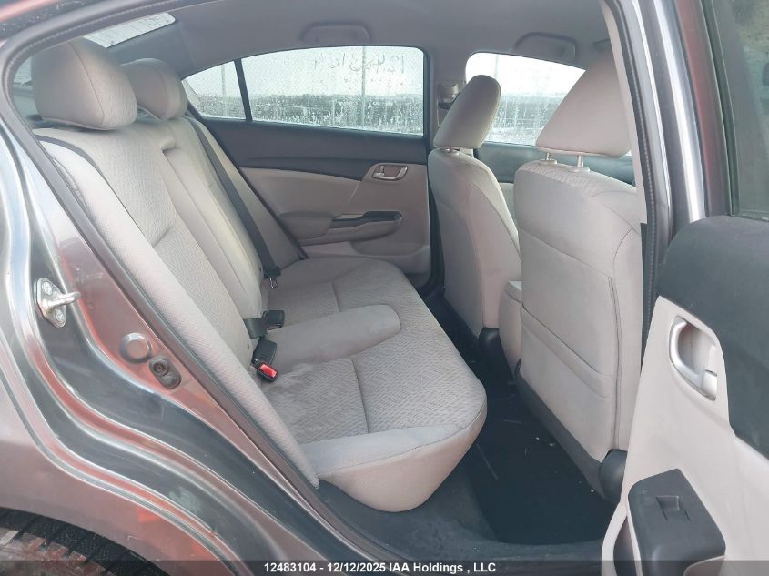 2014 Honda Civic Lx VIN: 2HGFB2E49EH029593 Lot: 12483104