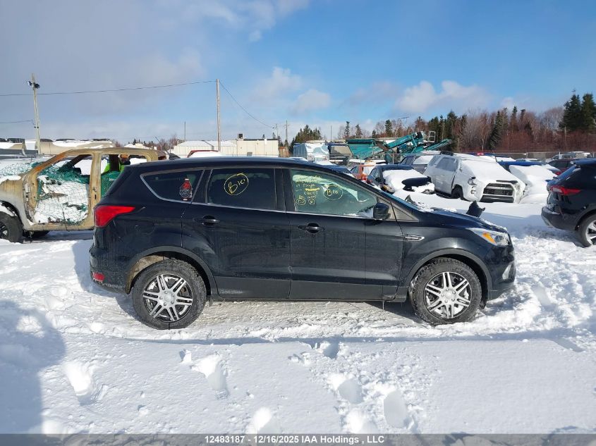 2019 Ford Escape Se VIN: 1FMCU9GD6KUC10057 Lot: 12483187