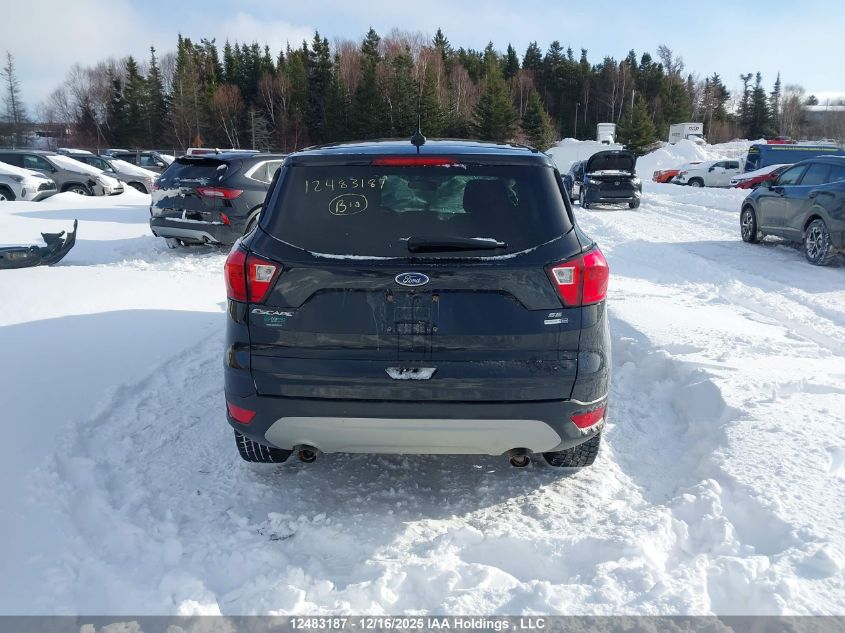 2019 Ford Escape Se VIN: 1FMCU9GD6KUC10057 Lot: 12483187