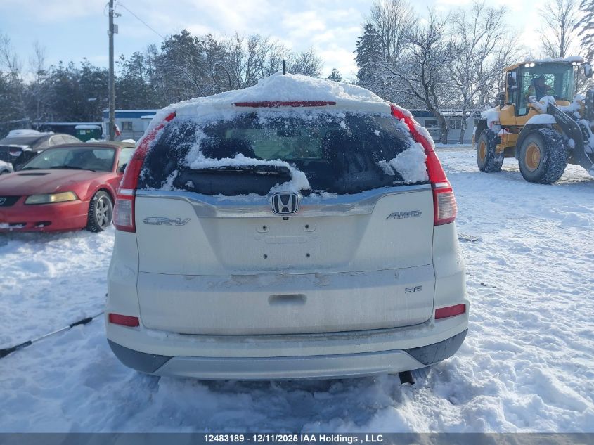 2016 Honda Cr-V Se VIN: 2HKRM4H46GH102829 Lot: 12483189