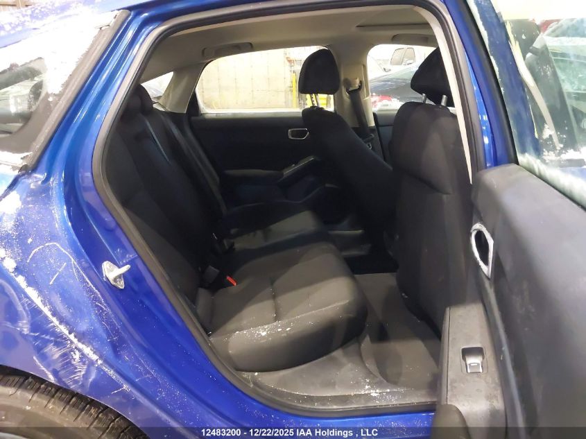 2022 Honda Civic Ex VIN: 2HGFE2F31NH116241 Lot: 12483200