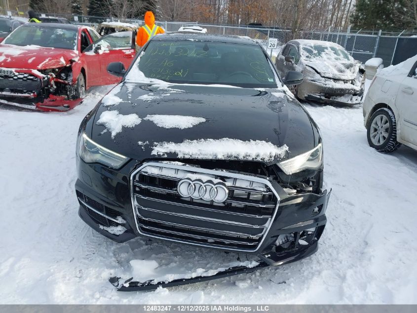 2017 Audi A6 3.0T Progressiv VIN: WAUF2AFC6HN013021 Lot: 12483247