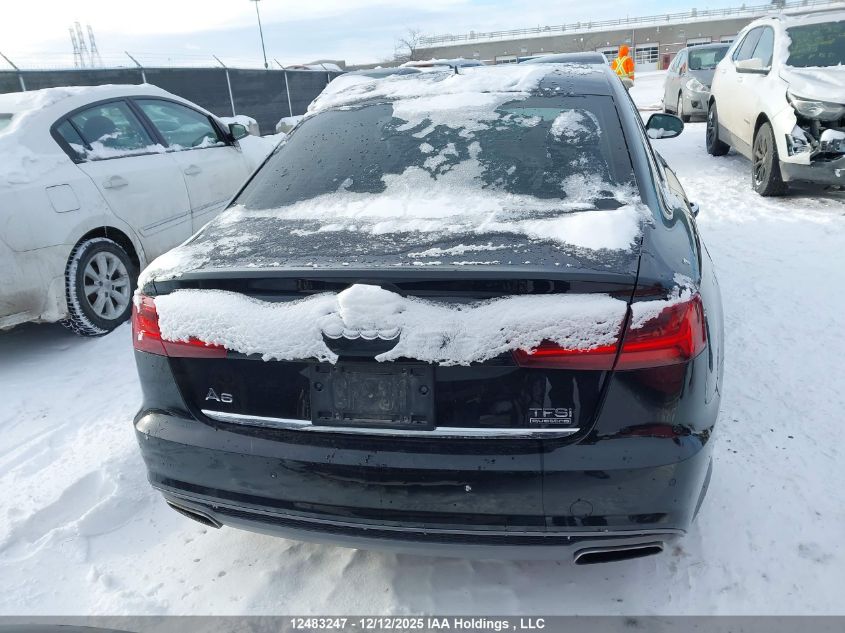 2017 Audi A6 3.0T Progressiv VIN: WAUF2AFC6HN013021 Lot: 12483247