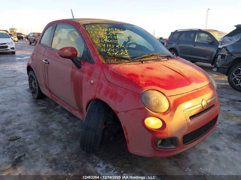 3C3CFFBR5FT656625 FIAT 500 Photo 1