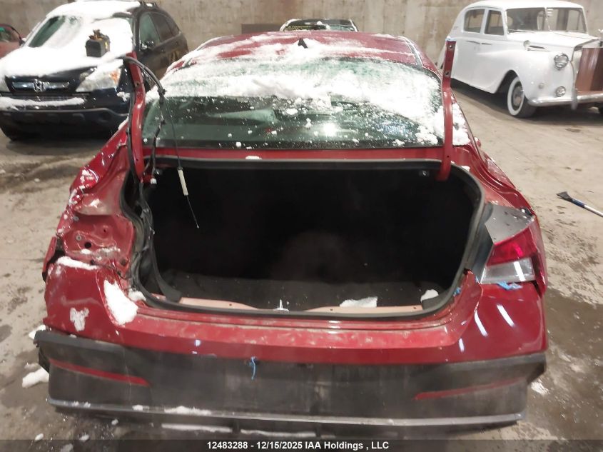 2024 Hyundai Elantra Preferred VIN: KMHLM4DG3RU847743 Lot: 12483288