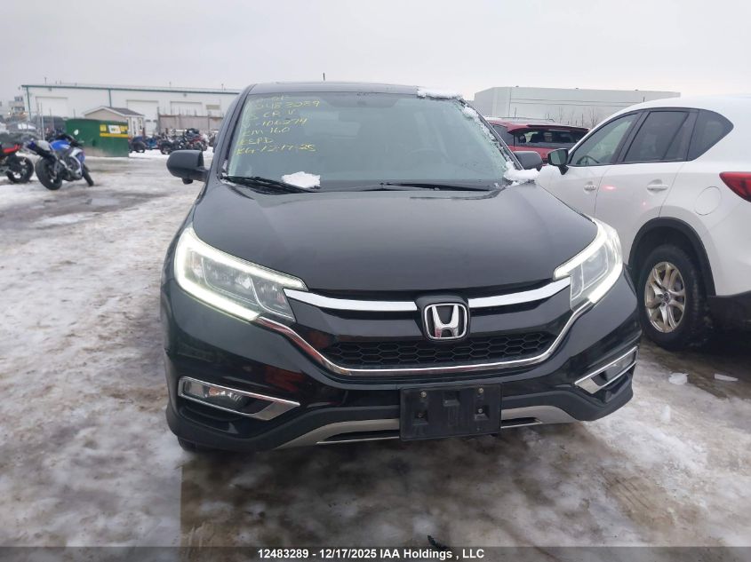 2015 Honda Cr-V Ex-L VIN: 2HKRM4H76FH106274 Lot: 12483289