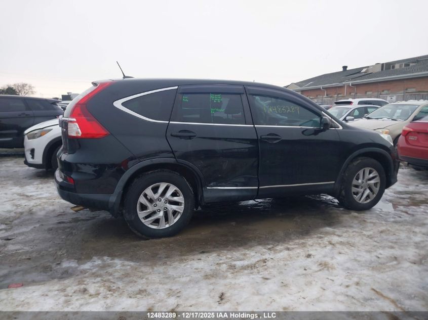 2015 Honda Cr-V Ex-L VIN: 2HKRM4H76FH106274 Lot: 12483289