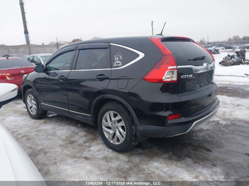 2015 Honda Cr-V Ex-L VIN: 2HKRM4H76FH106274 Lot: 12483289