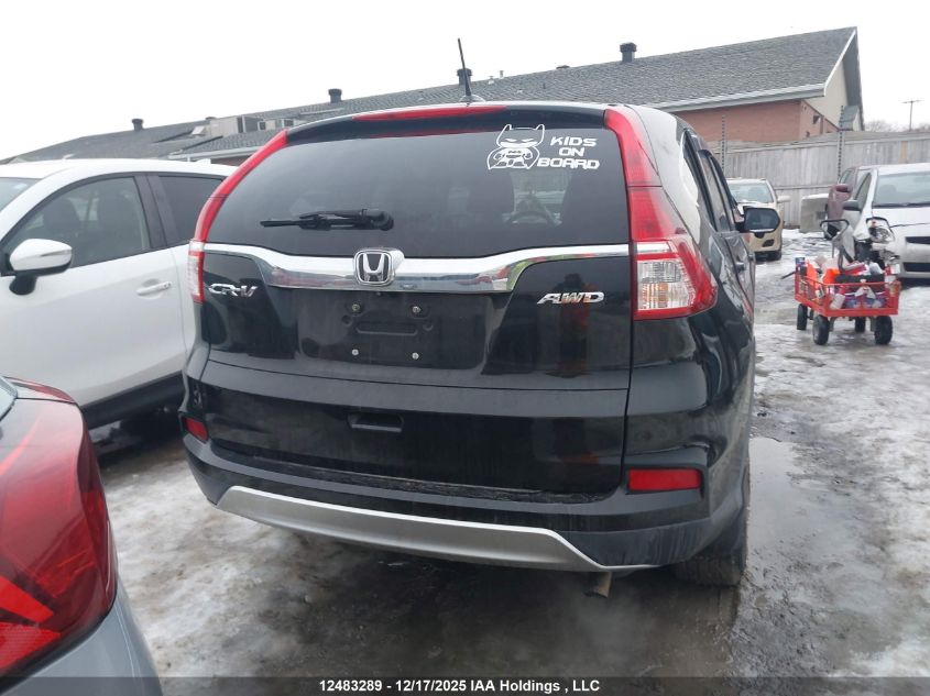 2015 Honda Cr-V Ex-L VIN: 2HKRM4H76FH106274 Lot: 12483289