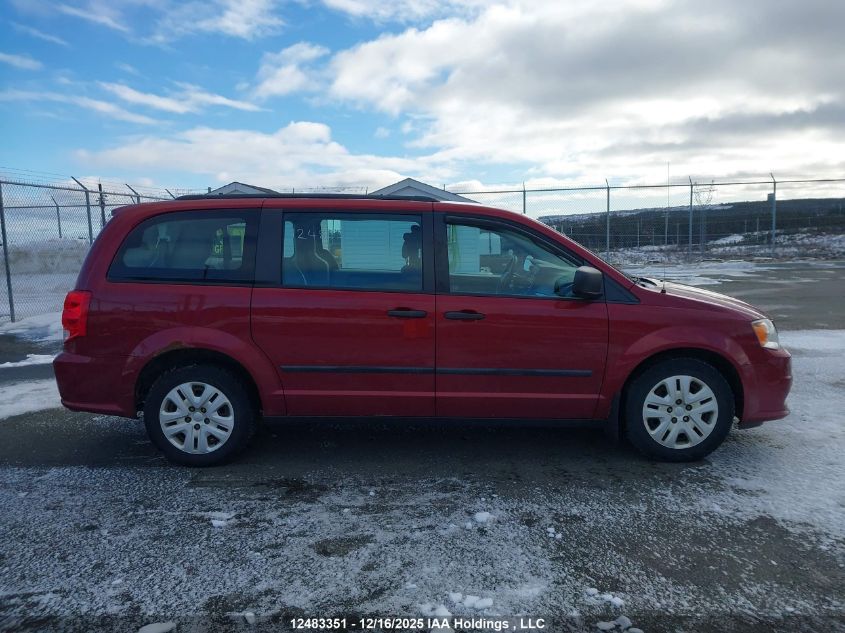 2015 Dodge Grand Caravan Se/Sxt VIN: 2C4RDGBG8FR500629 Lot: 12483351